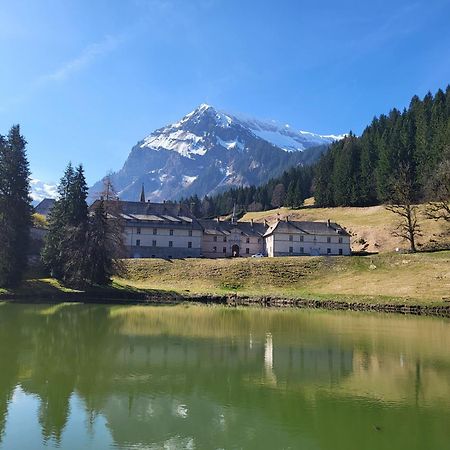 Appartement Cosy Face Aux Aravis Le Grand-Bornand Dış mekan fotoğraf