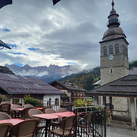 Appartement Cosy Face Aux Aravis Le Grand-Bornand Dış mekan fotoğraf