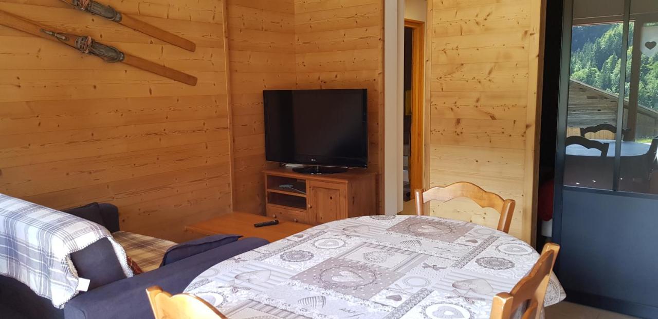 Appartement Cosy Face Aux Aravis Le Grand-Bornand Dış mekan fotoğraf