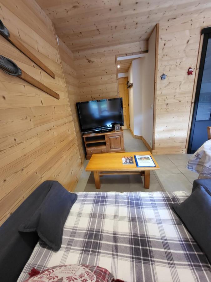 Appartement Cosy Face Aux Aravis Le Grand-Bornand Dış mekan fotoğraf