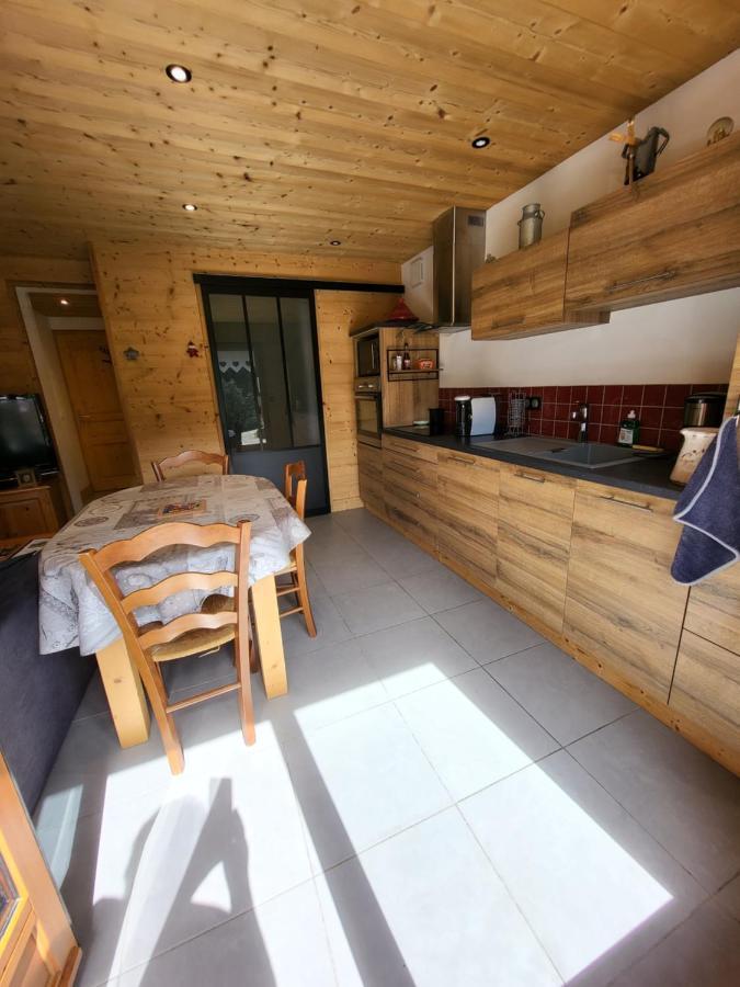 Appartement Cosy Face Aux Aravis Le Grand-Bornand Dış mekan fotoğraf