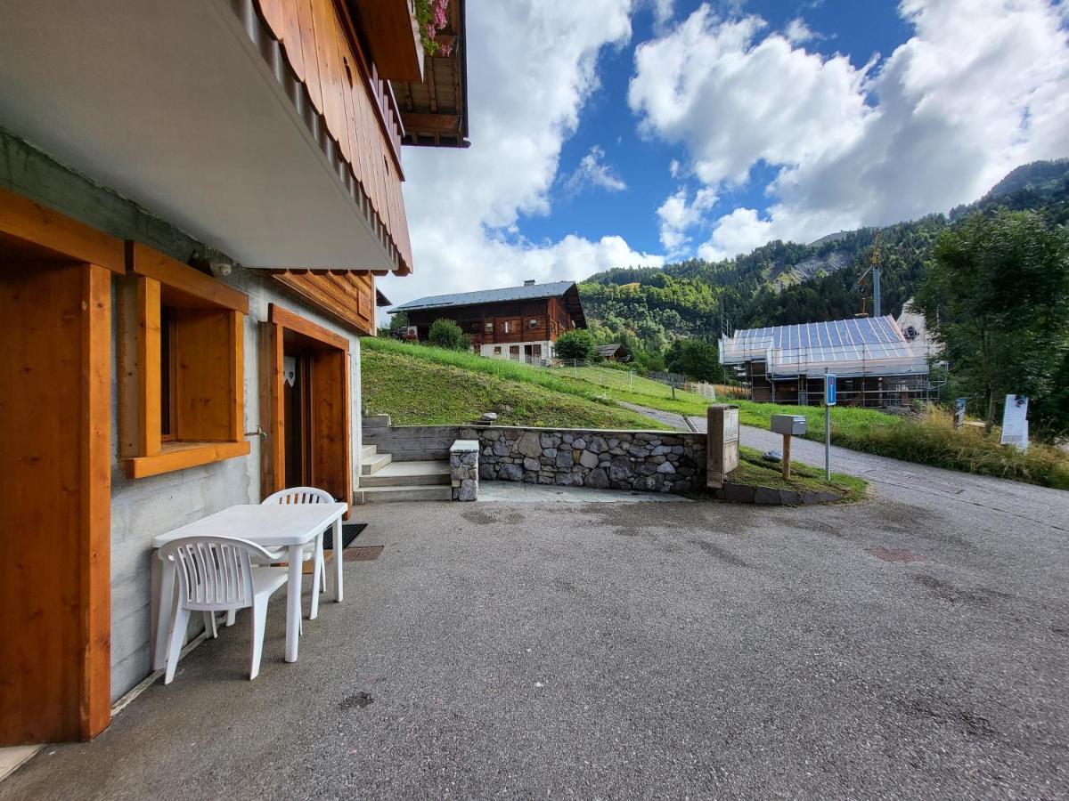 Appartement Cosy Face Aux Aravis Le Grand-Bornand Dış mekan fotoğraf