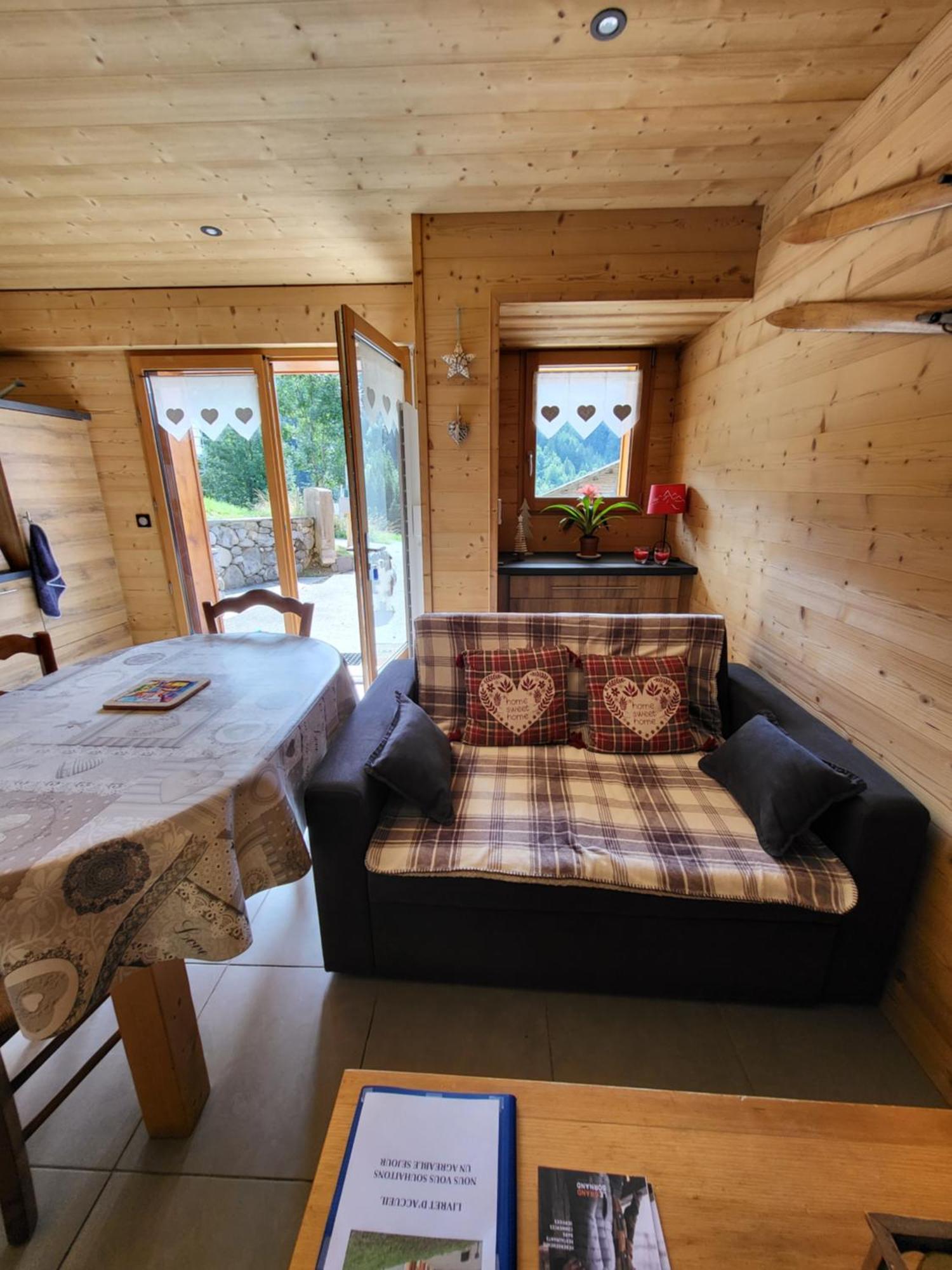 Appartement Cosy Face Aux Aravis Le Grand-Bornand Dış mekan fotoğraf