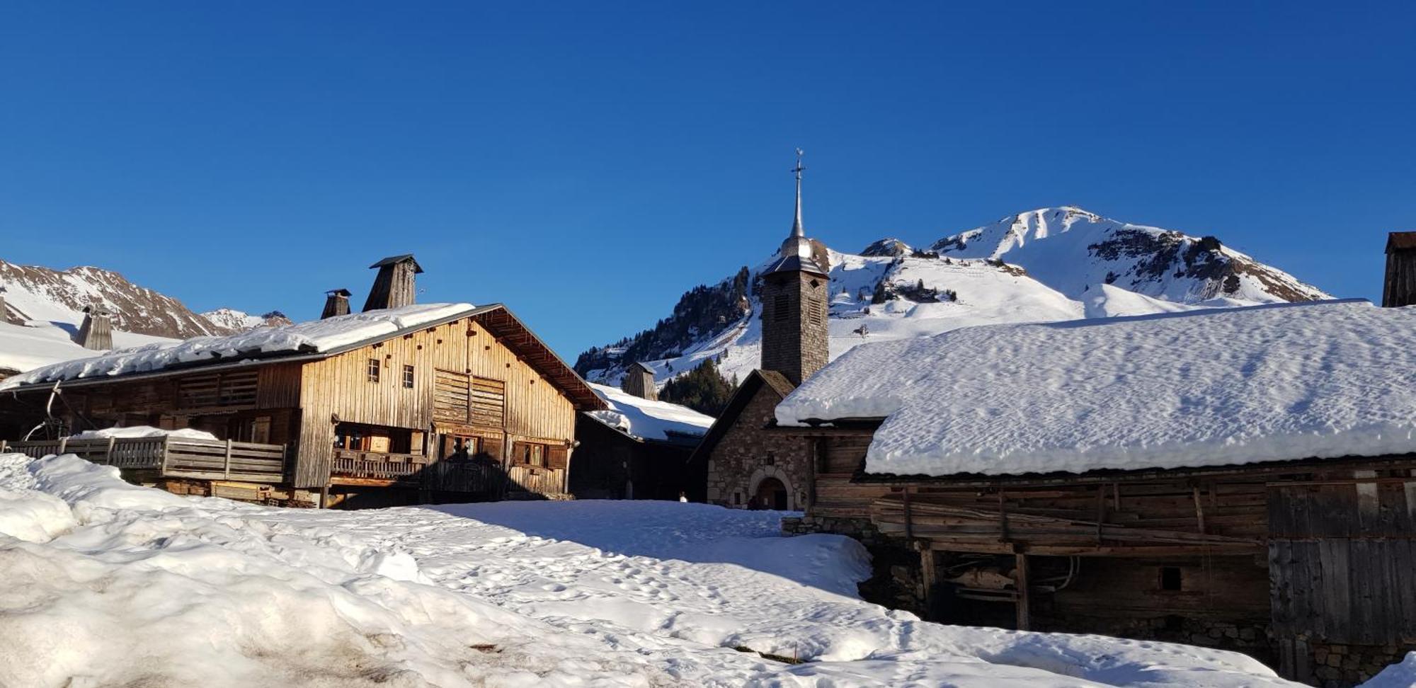 Appartement Cosy Face Aux Aravis Le Grand-Bornand Dış mekan fotoğraf