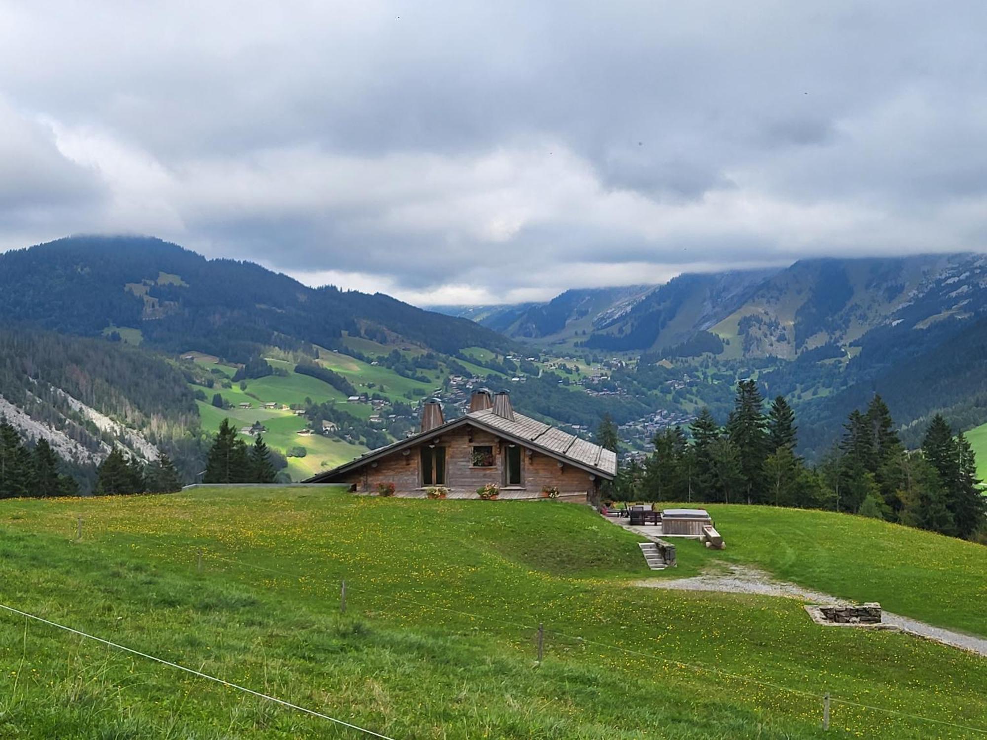 Appartement Cosy Face Aux Aravis Le Grand-Bornand Dış mekan fotoğraf