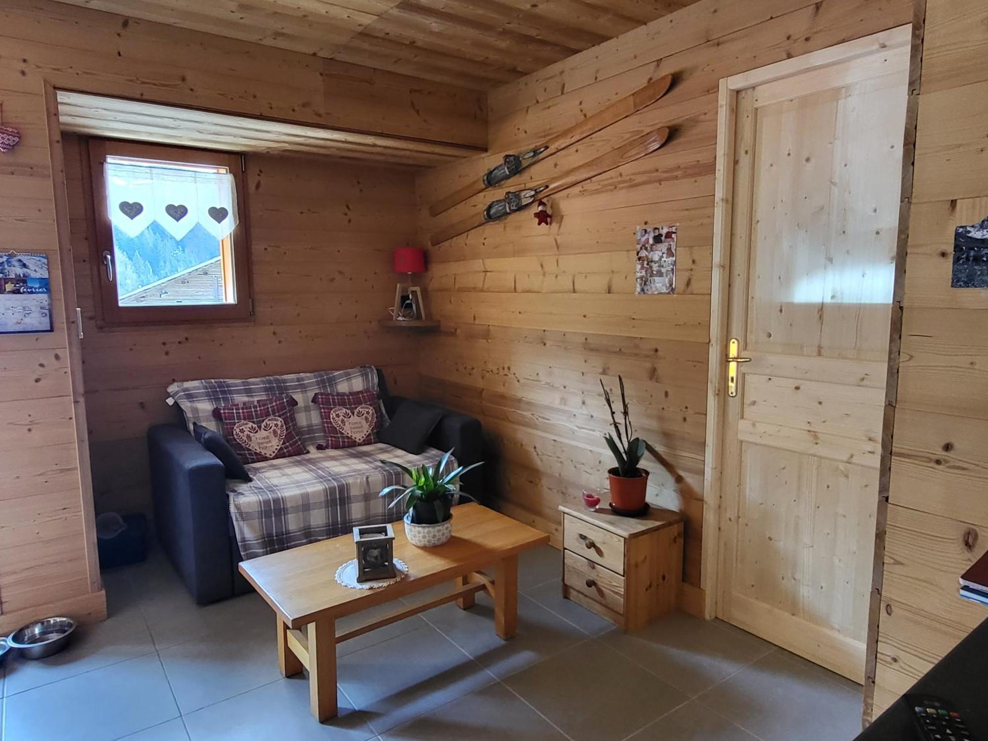 Appartement Cosy Face Aux Aravis Le Grand-Bornand Dış mekan fotoğraf