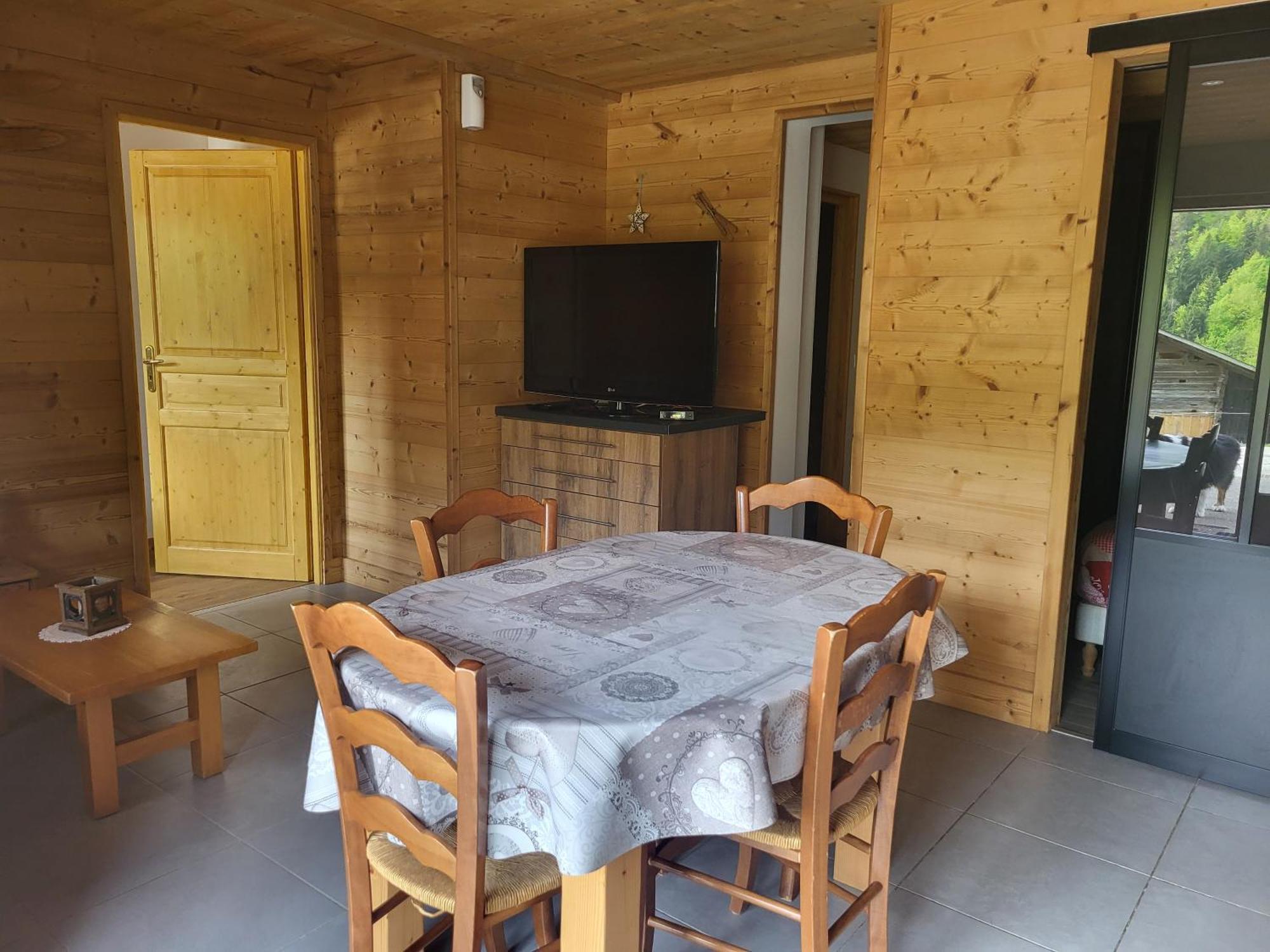 Appartement Cosy Face Aux Aravis Le Grand-Bornand Dış mekan fotoğraf