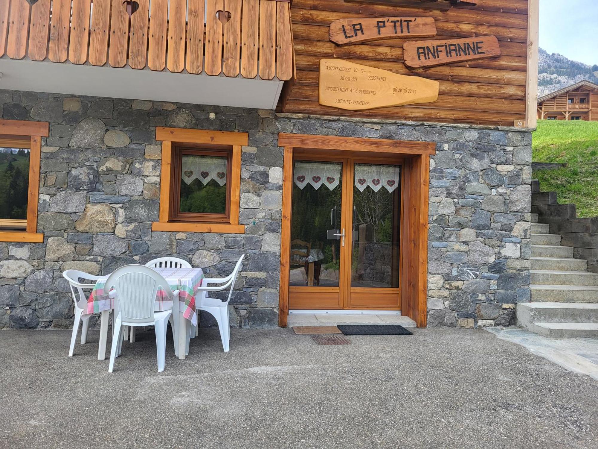 Appartement Cosy Face Aux Aravis Le Grand-Bornand Dış mekan fotoğraf